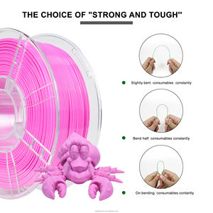 Fil machine en plastique d'impression 3D IBOSS de filament de PETG rose rose de haute résistance - Product Image 3