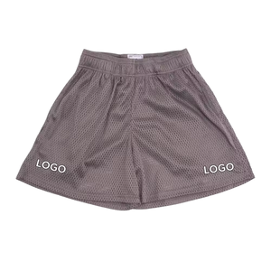 Pantaloncini da bagno estivi con Logo personalizzato da uomo elasticizzati in vita 100% in poliestere stile Casual con pantaloncini da spiaggia in rete per corridori - Product Image 2