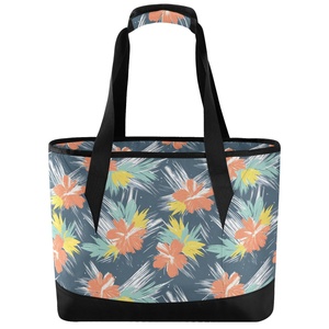 Sac isotherme personnalisé pour femme, sac de pique-nique écologique, sac de courses à bandoulière pour camping familial, sac isotherme personnalisé pour le shopping - Product Image 2