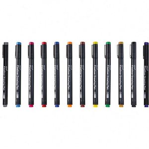 Set of 12 Fine Point Colored Pens Markers and Fineliner Pen for Planner Art <b>Drawing</b> Note Taking and Calendar-Packaged Loosely - Product Image 3