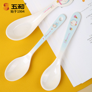 Wuhe Children's Spoon Doraemon Design Melamine Bpa Free For Baby Feeding 0-12 Months - Product Image 4