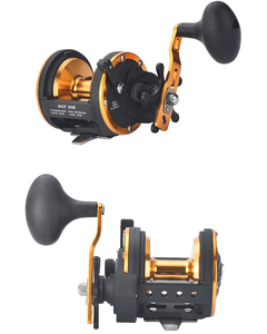 Reel Pancing Trolling 3+1 SS BB Boat, untuk Memancing Ikan Mas, Rasio Gear 6:0:1, Daya Tarik 25kg - Product Image 6