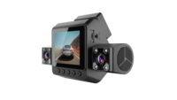 Hot 4 caméras 4 lentilles Dash Cam 2 pouces écran voiture boîte noire voiture Dvr enregistreur de voiture enregistreur de conduite tableau de bord 4 canaux