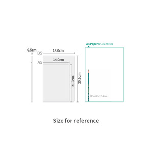 Cuaderno de encuadernación de costura de cubierta suave de universo B5 A5 de fábrica, diario punteado forrado personalizado para la escuela - Product Image 5