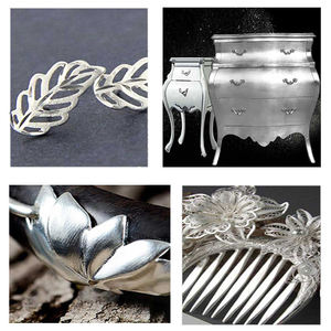 Feuilles d'<span class=keywords><strong>argent</strong></span> comestibles de qualité supérieure, 11x11 cm, 100% authentiques, prix de gros, pour la décoration <span class=keywords><strong>alimentaire</strong></span> - Product Image 6