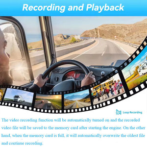 Enregistreur vidéo Lanchi LC-M10CH4 4CH 3 caméras avec capteur G, vision nocturne, enregistrement en boucle, garantie 1 an - Product Image 5