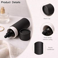 Boîtes cylindriques en carton ondulé personnalisables avec logo - Emballages de luxe pour parfums et cosmétiques, boîtes cadeaux, produits écologiques