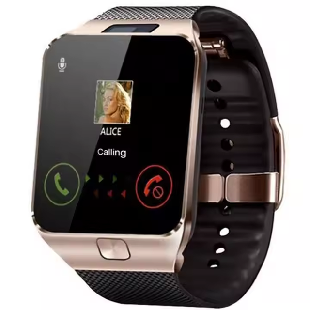 Wholesale Mobile Watch Phones Camera Video Call Touch Screen Reloj Smartwatch DZ09 Smart Watch Sim Card Phone Watch