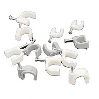 Direct Deal 10mm Grande Quantité Clips de Câble Circulaire Traitement Préférentiel avec Plastique et Nylon