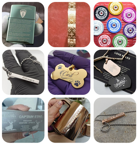 آلة نقش بالليزر الليفي Raycus 30 واط عالية الجودة لصنع أسماء المجوهرات وقص الذهب للخواتم والأساور والقلائد - Product Image 5