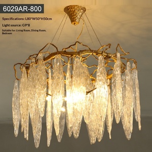 Nordic <b>Light</b> Luxury Gold China Living Room Dining Room French Villa Staircase Bedroom Designer Customized All-Copper <b>Chandelier</b> - Product Image 3