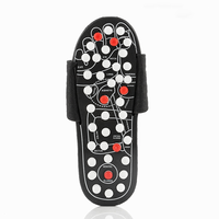 Pantoufles de Massage d'acupression pour le pied, masseur, outils d'acupression, chaussures de Massage, tapis chauffant, soulagement de la fasciite plantaire, 1 paire