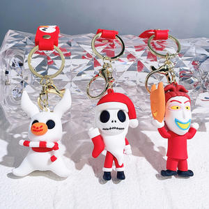 Llavero con Colgante de Muñeco 3D de Halloween, Diseño de Dibujos Animados de Pesadilla Antes de Navidad - Product Image 2