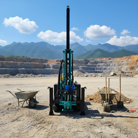 Plateforme de Forage Hydraulique Portable Innovante pour Carottage Diesel avec Tour Multi-Angles pour Échantillonnage de Haute Précision
