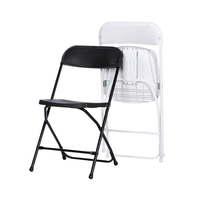 Chaises pliantes modernes blanches pour événements extérieurs, jardin, mariage, fête – Sièges pliables en fer portables pour chambre à coucher – Vente en gros