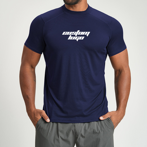 T-Shirt Estiva da Uomo Personalizzata, Traspirante, ad Asciugatura Rapida, Leggera, per Palestra, Corsa, Escursionismo, Allenamento, Casual, Manica Corta - Product Image 3