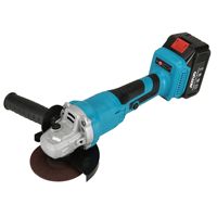 Grande Vente Professionnelle : Meuleuse d'Angle Industrielle Sans Fil 125mm à Moteur Brushless, Contrôle de Vitesse Variable, Déclencheur Robuste