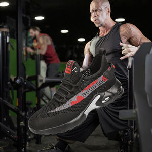 Chaussures de sécurité respirantes antistatiques pour la randonnée en plein air et l'utilisation en usine Chaussures de sécurité industrielles à embout en acier - Product Image 3