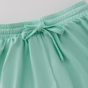 Pantalones cortos deportivos de seda ultrasuave para <span class=keywords><strong>niñas</strong></span> pequeñas, mallas de tenis de ciclismo para Yoga que absorben el sudor ligeras y transpirables - Product Image 3