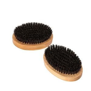 Ensemble de brosses de soin de <span class=keywords><strong>barbe</strong></span> ovales de haute qualité pour hommes, 100 % bois naturel, pour le nettoyage et la croissance de la <span class=keywords><strong>barbe</strong></span>, kit personnel pour homme - Product Image 6