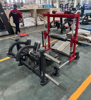 Machine de poussée de hanche de pont de fessier chargée par plaque Développeur de jambon de fessier assis pour l'étirement de la hanche Augmenter la taille du fessier