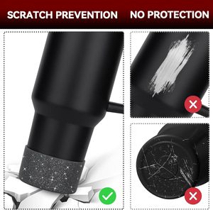 Manchon antidérapant en silicone brillant pour gobelet Stanley de 40 oz, bouteilles d'eau - Product Image 4