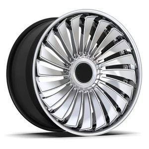 Jantes forgées de 20, 21, 22, 24 et 26 pouces pour Rolls-Royce Ghost, Phantom, Cullinan, <span class=keywords><strong>Dawn</strong></span>, Wraith, SilverShadow, SilverSpirit, Spectre LUX04 - Product Image 2