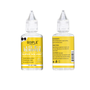 Dissolvant de colle pour perruques à action rapide en gros, pour rubans adhésifs double face, colle pour perruques et extensions capillaires, dissolvant de colle pour perruques sous marque privée - Product Image 1