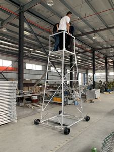 Offre Spéciale : Échafaudage en aluminium de 10 m pour travaux de construction - Product Image 4