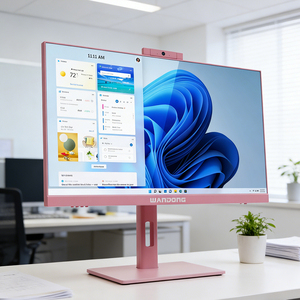 PC All-in-One OEM da 23,8 Pollici con Processore Core I3 I5 I7, Computer Monoblocco per Ufficio e Gaming, SSD, Display LED, DDR3 Dual EU AU - Product Image 3