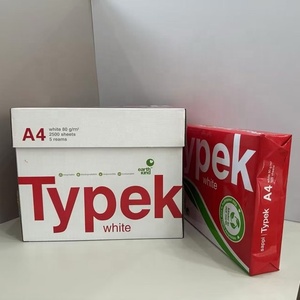 Papel de Copia Blanco A4 Typek, Papel Bond de 80 g/m², 500 Hojas por Paquete, Caja de Cartón - Product Image 1