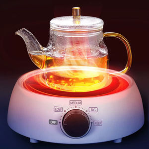 Mini Cocina Infrarroja Portátil, Placa Calefactora Eléctrica con Control Táctil, 2200W, Resistente al Agua, Placa de Cerámica, Multifuncional para el Hogar y Autocaravanas - Product Image 3