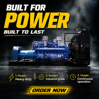 Groupe électrogène diesel haute tension, haute puissance 800 kW-1800 kW, centrale électrique robuste pour les opérations minières et pétrolières