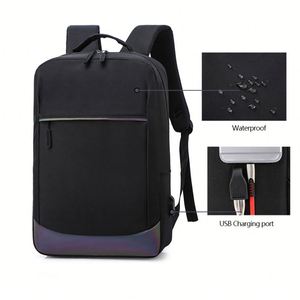 Sac à dos intelligent antivol pour ordinateur portable, grande capacité, multifonction, en nylon imperméable, avec port de charge USB - Product Image 2