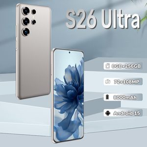 Vendere bene molto amichevole prezzo di fabbrica S26 Ultra Smartphone 8GB + 256GB sbloccato Dual Card 7.3 pollici schermo telefoni cellulari - Product Image 2