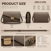 Sac bandoulière personnalisé pour homme en cuir PU avec logo, idéal pour l'été, décontracté, usage quotidien, sangle réglable, OEM ODM