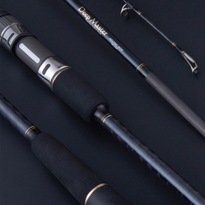 คันเบ็ดตกปลา Lurekiller Deep <span class=keywords><strong>Master</strong></span> 1.8 เมตร คาร์บอนแท้ สำหรับตกปลาจิ๊กกิ้ง พร้อมวงแหวนไกด์ FUJI และที่ยึดรอก FUJI รับน้ำหนักได้สูงสุด 20 กก. น้ำหนักเหยื่อ 80-200 กรัม 100-300 กรัม - Product Image 5