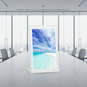 Tablette PC Android 10,1 pouces à écran tactile pour affichage numérique, avec support de bureau NFC, pour réunions et collecte de commentaires - Product Image 1