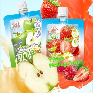 Venta al por mayor, 12 piezas divertidas, bebida de jugo de gelatina de verano para niños, 0 aperitivos saludables y gordos con embalaje de bolsa portátil para la escuela, viajes y fiestas - Product Image 2