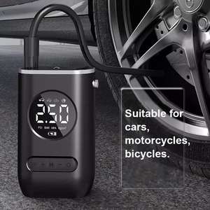 T1016 compressore d'aria portatile di migliore qualità 8.4v ABS + indicatore di alimentazione della luce di emergenza in metallo mini compressore d'aria - Product Image 5