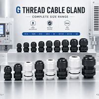 Presse-étoupe en nylon G3/8, gamme de câbles 5-10 mm, étanche IP68, certifié CE RoHS Reach pour équipements électriques