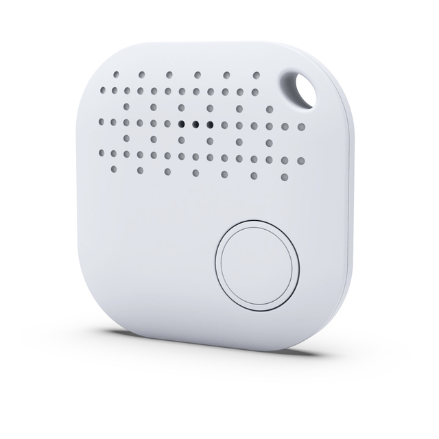 Portable Mini Size Wireless Wearable Keychain Bluetooth Ble 5.0 iot Beacon With Button For Alarm System