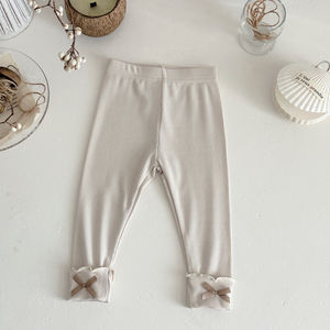 Celana Legging Gaya Korea Ringan untuk Musim Semi Gugur, Celana Legging Bernapas untuk Anak Perempuan & Bayi, Celana & Celana Pendek Bayi - Product Image 4
