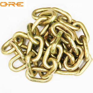عالية القوة G70 ملحومة سبائك الصلب ربط سلسلة النقل المجلفن ملحومة سلسلة السحب - Product Image 3