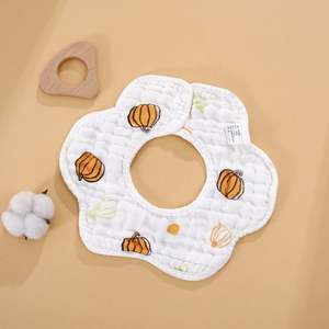 Nouveau 2025 : Grandes couvertures d'emmaillotage en mousseline 6 couches, 100% coton doux, pour bébé, bavoirs, lingettes de lavage et serviettes pour nouveau-né - Product Image 5