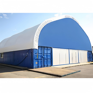 Nouveau produit - Abri de stockage industriel imperméable - Abri de stockage en tissu PVC - Abri de stockage en forme de dôme à toit rond - Product Image 6