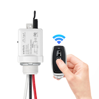Interrupteur à télécommande sans fil RF AC 110V 220V 240V 16A pour le contrôle de l'éclairage des jardins et des couloirs, certifié FCC