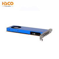 Nouveau original WX3200 pour AMD Radeon Pro WX 3200 4GB GDDR5 128bit 14nm 65W cartes graphiques à fente unique carte vidéo GPU carte de jeu
