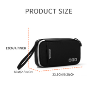 Personnalisez votre logo, housse pour appareils électroniques portables, accessoires numériques de voyage, organiseur de câbles, polyester durable, imperméable