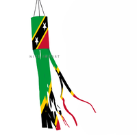 Drap de vent avec drapeau de Porto Rico, décoration patriotique d'extérieur, résistant à la décoloration, drap de vent robuste pour jardin, patio, véranda